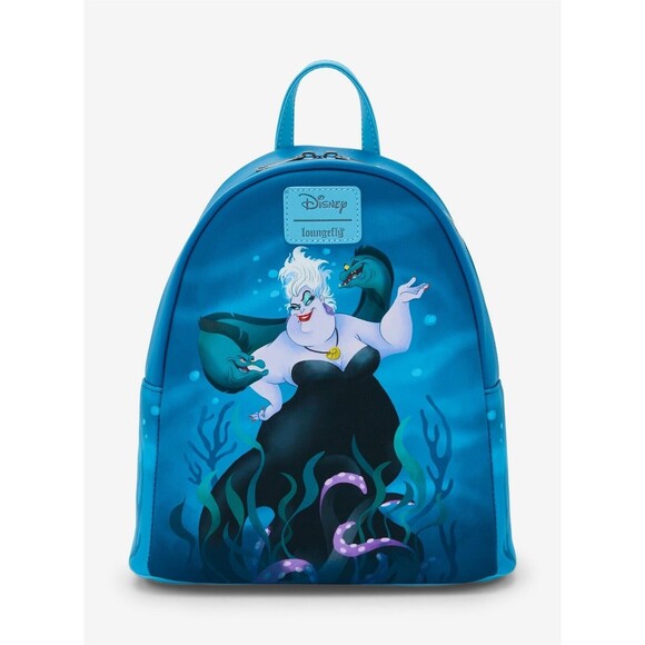 Loungefly Disney The Little Mermaid Ursula Poor Unfortunate Souls Mini Backpack